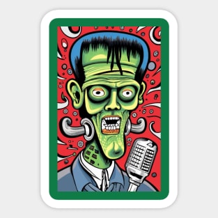 Singin' Swingin' Frank Sticker